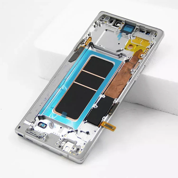 Đối với Samsung Galaxy Note 9 LCD OLED Display Digitizer Lắp ráp với khung