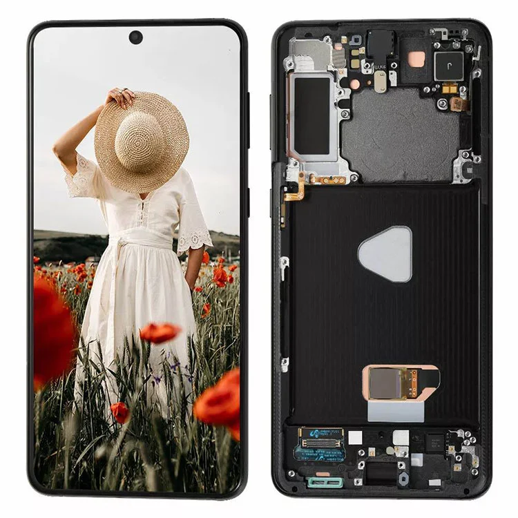 Đối với Samsung Galaxy S21 Plus LCD Hiển thị màn hình cảm ứng thay thế