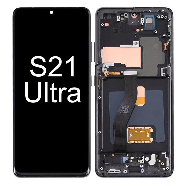 Đối với Samsung Galaxy S21 Ultra LCD Hiển thị màn hình cảm ứng thay thế